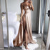 KANCOOLD Dress High-Split Maxi Se Xy Women Solid Evening Party Dresses Clubwear Long Sleeveless Dress Women 2021jul31 - ROUTINE FASHION